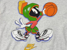 画像をギャラリービューアに読み込む, RSVP アールエスヴィーピー VINTAGE ヴィンテージ NIKE ナイキ 90's 銀タグ Looney Tunes "Marvin the Martian" Tシャツ グレー サイズXL 美品 中古 4c074099