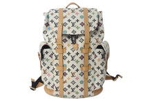 画像をギャラリービューアに読み込む, 新品同様 LOUIS VUITTON ルイヴィトン モノグラムクラギー クリストファー MM バッグパック タイラーザクリエイター M25240 リュック マルチカラー カーフスキン 中古 4c074101