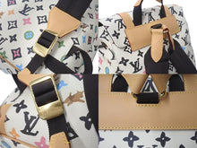 画像をギャラリービューアに読み込む, 新品同様 LOUIS VUITTON ルイヴィトン モノグラムクラギー クリストファー MM バッグパック タイラーザクリエイター M25240 リュック マルチカラー カーフスキン 中古 4c074101