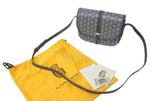 画像をギャラリービューアに読み込む, 極美品 GOYARD ゴヤール ベルヴェデーレPM バッグ ショルダーバッグ グレー PVC コーティングキャンバス レザー 中古 4c074103