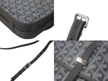 画像をギャラリービューアに読み込む, 極美品 GOYARD ゴヤール ベルヴェデーレPM バッグ ショルダーバッグ グレー PVC コーティングキャンバス レザー 中古 4c074103