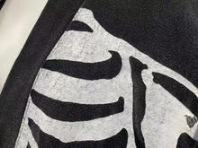 Load image into Gallery viewer, KAPITAL キャピタル ビバーク カーディガン K1910LC128 サイズ3 ボーン プリント ヴィンテージ加工 ブラック カーキ 美品 中古 4c074105