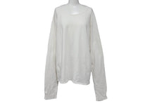 Load image into Gallery viewer, KAPITAL キャピタル RINGER 長袖 Tシャツ ロングスリーブ サイズ 4 EK-859 スマイル コットン ホワイト イエロー 白 美品 中古 4c074204