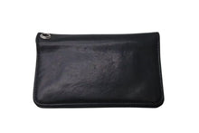 画像をギャラリービューアに読み込む, CHROME HEARTS クロムハーツ 1ジップクロスボタンレザーウォレット 二つ折り財布 レザー シルバー925 ブラック 美品 中古 4c074113