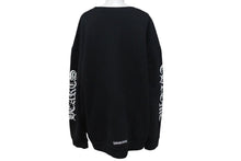 Load image into Gallery viewer, CHROME HEARTS クロムハーツ スウェットシャツ トレーナー サイズXL ネックロゴ アームプリント 新型 美品 中古 4c074119