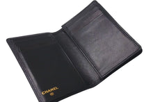 Load image into Gallery viewer, CHANEL シャネル カードケース ココマーク 5番台 フランス製 キャビアスキン ブラック 美品 中古 4c074128