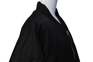 極美品 PRADA プラダ Zip Fastening Bomber Jacket ジップ ファスニング ボンバージャケット SGX093 サイズS リナイロン ラフシモンズ 中古 4c074129