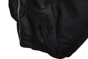 極美品 PRADA プラダ Zip Fastening Bomber Jacket ジップ ファスニング ボンバージャケット SGX093 サイズS リナイロン ラフシモンズ 中古 4c074129