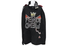 画像をギャラリービューアに読み込む, 極美品 FENDI フェンディ 18AW スウェードジャケット キングデーモン バグス アイズ スウェード レザー ブラック サイズ54 中古 4c074147