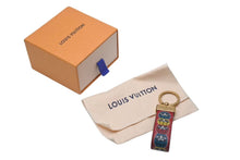 画像をギャラリービューアに読み込む, 極美品 LOUIS VUITTON ルイヴィトン 山本寛斎コラボ ポルトクレ ゴラゴンヌ カブキ スティッカー チャーム MP1951 ゴールド 中古 4c074158