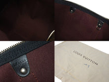 画像をギャラリービューアに読み込む, 極美品 LOUIS VUITTON ルイヴィトン キーポルバンドリエール55 ボストンバッグ M56714 モノグラムマカサー ブラック 中古 4c074160