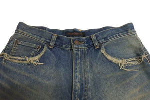 UNDERCOVER 04AW Distressed Denim Pants B264-P12 Made in JAPAN Cotton Blue Size M Good Condition Used 4c074167