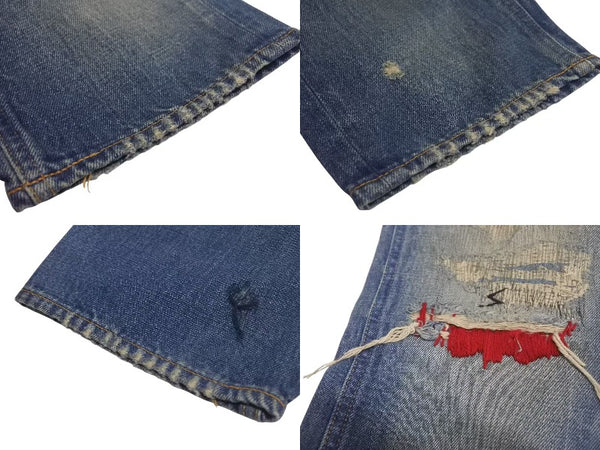 UNDERCOVER 04AW Distressed Denim Pants B264-P12 Made in JAPAN Cotton Blue Size M Good Condition Used 4c074167