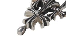 画像をギャラリービューアに読み込む, 極美品 CHROME HEARTS クロムハーツ トリプルCHクロス ペンダント スモール 重量約52.6g シルバー925 中古 4c074172