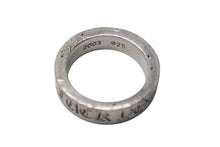 画像をギャラリービューアに読み込む, CHROME HEARTS クロムハーツ 6mm スペーサーリング FUCK YOU 指輪 サイズ17号 重量10.3g シルバー 925刻印 良品 中古 4c074178
