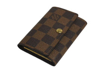 Load image into Gallery viewer, LOUIS VUITTON ルイヴィトン ダミエ ミュルティクレ 6連キーケース N62630 ブラウン PVC ゴールド金具 良品 中古 4c074189