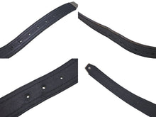 画像をギャラリービューアに読み込む, GIANNI VERSACE ジャンヌヴェルサーチ 3連ベルト クラシックロゴ イタリア製 ブラック サイズ75/30 良品 中古 4c074191