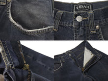 Load image into Gallery viewer, VERSACE JEANS COUTURE ヴェルサーチ ジーンズ クチュール Damage Jeans ダメージジーンズ 44 美品 中古 4c074193