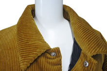 Load image into Gallery viewer, 極美品 PRADA 24AW Cropped Corduroy Down Jacket Barley クロップド コーデュロイ ダウン ジャケット バーリー Mサイズ 中古 4c074200