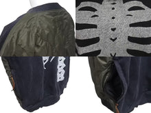 Load image into Gallery viewer, Kapital Country キャピタル ボーンスウェット トレーナー 骨 ホワイト カーキ ブラック EK1138 コットン サイズ1 美品 中古 4c074203