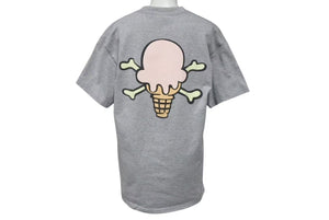 Billionaire Boys Club ICECREAM ビリオネアボーイズクラブ ICECREAM 半袖Tシャツ サイズM グレー 美品 中古 4c074207