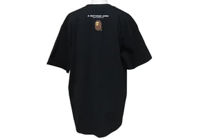 Very Good Condition A BATHING APE BAPE 001TEH801071M T-shirt Black Size XL Used 4c074229