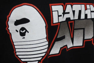 Very Good Condition A BATHING APE BAPE 001TEH801071M T-shirt Black Size XL Used 4c074229