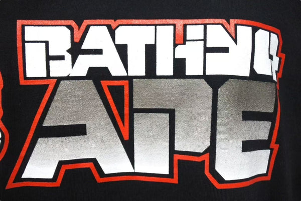 Very Good Condition A BATHING APE BAPE 001TEH801071M T-shirt Black Size XL Used 4c074229