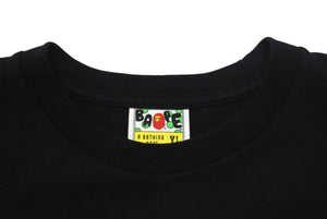Very Good Condition A BATHING APE BAPE 001TEH801071M T-shirt Black Size XL Used 4c074229