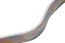 画像をギャラリービューアに読み込む, A BATHING APE アベイシングエイプ BAPE ベイプ ベルト レザー マルチカモ マルチカラー シルバー金具 美品 中古 4c074235