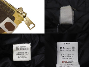 A BATHING APE × CARHARTT アベイシングエイプ カーハート 1st Camo アクティブ ジャケット 2005年 カモ柄 サイズL 美品 中古 4c074241