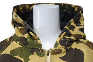 A BATHING APE × CARHARTT アベイシングエイプ カーハート 1st Camo アクティブ ジャケット 2005年 カモ柄 サイズL 美品 中古 4c074241