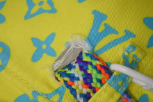 画像をギャラリービューアに読み込む, LOUIS VUITTON ルイヴィトン LVプレイ バケットハット M7060M イエロー ホワイト モノグラム リバーシブル コットン 美品 中古 4c074247