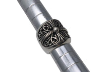 画像をギャラリービューアに読み込む, 極美品 CHROME HEARTS クロムハーツ CLASSIC OVAL クラシック オーバルクロス リング 重量約36.4g サイズ14号 シルバー925 中古 4c074248