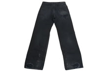 画像をギャラリービューアに読み込む, 極美品 BALENCIAGA バレンシアガ DENIM SIZE BAGGY LARGE FIT デニムパンツ 2022 745151 サイズL ダメージ加工 中古 4c074255