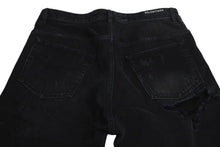 画像をギャラリービューアに読み込む, 極美品 BALENCIAGA バレンシアガ DENIM SIZE BAGGY LARGE FIT デニムパンツ 2022 745151 サイズL ダメージ加工 中古 4c074255