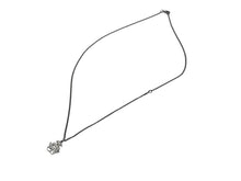 Load image into Gallery viewer, 極美品 CHANEL シャネル ココマークダブルピース ネックレス ラインストーン 2WAY アクセサリー B16K刻印 メタル シルバー 中古 4c074260