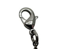 Load image into Gallery viewer, 極美品 CHANEL シャネル ココマークダブルピース ネックレス ラインストーン 2WAY アクセサリー B16K刻印 メタル シルバー 中古 4c074260