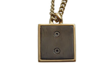 Load image into Gallery viewer, 極美品 CHANEL シャネル ネックレス スクエア ココマーク アクセサリー 2way ABB742 A23B刻印 GP ゴールド 中古 4c074262