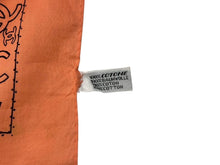 Load image into Gallery viewer, CHANEL シャネル スカーフ バンダナ柄 ココマーク ペイズリー ハンカチ 92年製 オレンジ コットン 美品 中古 4c074269