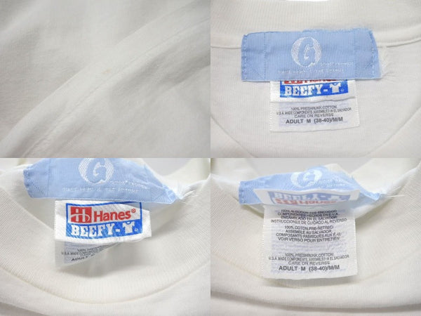 Goodenough Goodenough T-shirt Print White Smile Hanes Size L Good Condition Used 4c074284
