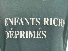 画像をギャラリービューアに読み込む, 新品未使用 Enfants Riches Deprimes ERD Tシャツ ダメージ加工 グリーン コットン サイズM 中古 4c074291
