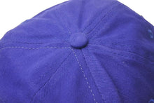 Load image into Gallery viewer, MICHELIN ミシュラン キャップ ブルー ブルー イエロー 刺繍 コットン サイズ調整可 美品 中古 4c074298