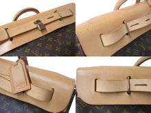 画像をギャラリービューアに読み込む, LOUIS VUITTON ルイヴィトン スティーマー トラベルケース M41126 モノグラムキャンバス ブラウン ゴールド金具 美品 中古 4c074301