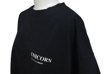 Load image into Gallery viewer, VETEMENTS ヴェトモン UNICORN T Shirt ユニコーン T シャツ リミテッドエディション ブラック UA53TR540B 美品 中古 4c074303