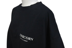 VETEMENTS ヴェトモン UNICORN T Shirt ユニコーン T シャツ リミテッドエディション ブラック UA53TR540B 美品 中古 4c074303