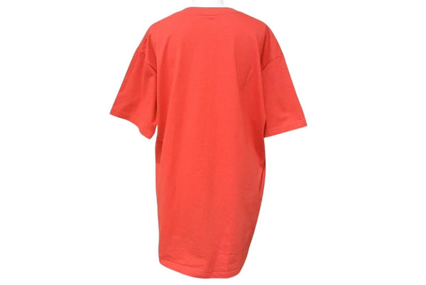 Supreme × KAWS Chalk Logo Tee Chalk Logo T-shirt Red Cotton Good Condition Used 4c074306