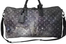 画像をギャラリービューアに読み込む, 極美品 LOUIS VUITTON ルイヴィトン キーポル バンドリエール50 ブラック モノグラムギャラクシー M44166 ブラック金具 中古 4c074332