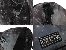 画像をギャラリービューアに読み込む, 極美品 LOUIS VUITTON ルイヴィトン キーポル バンドリエール50 ブラック モノグラムギャラクシー M44166 ブラック金具 中古 4c074332