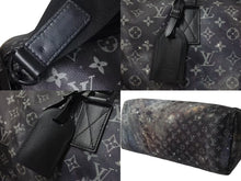 画像をギャラリービューアに読み込む, 極美品 LOUIS VUITTON ルイヴィトン キーポル バンドリエール50 ブラック モノグラムギャラクシー M44166 ブラック金具 中古 4c074332